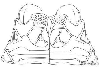 Dibujos de Zapatillas Jordan - Zapatillas_Jordan_65